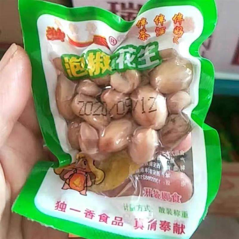 独一香泡椒花生米小包装50