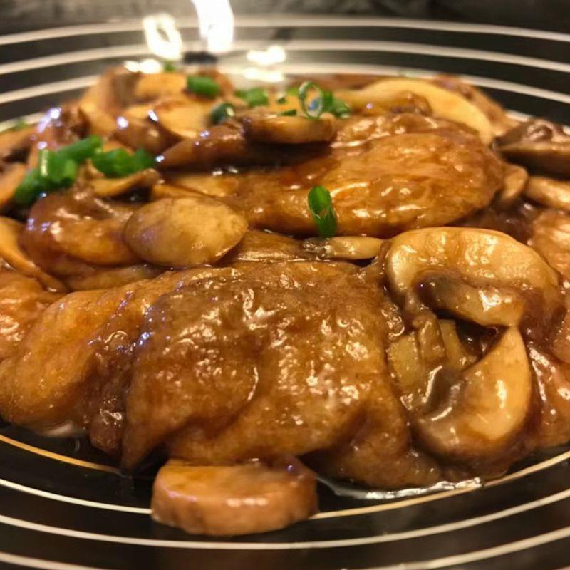 上海香菇油面筋礼盒装素面筋速食烤麸素食豆制品下饭菜凉菜凉拌