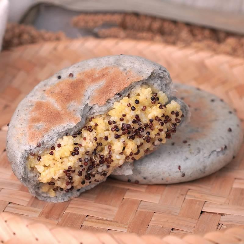 滇优旺青稞饼青棵小米饼藜麦小黄米饼云南粑粑粗粮半成品昆明特产