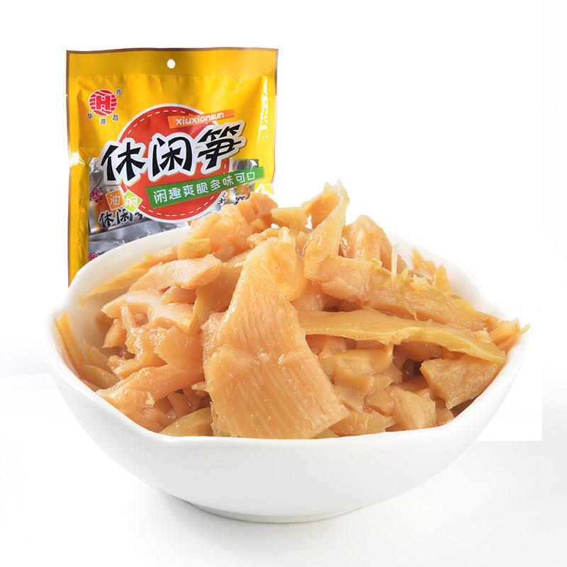 新品华源昌休闲笋338g杭州特产笋即食零食小吃油焖春笋笋干笋尖小