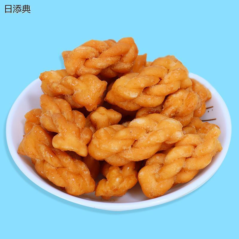 酥脆小麻花特产零食100根传统糕点心吃的食品休闲网红爆款小零食