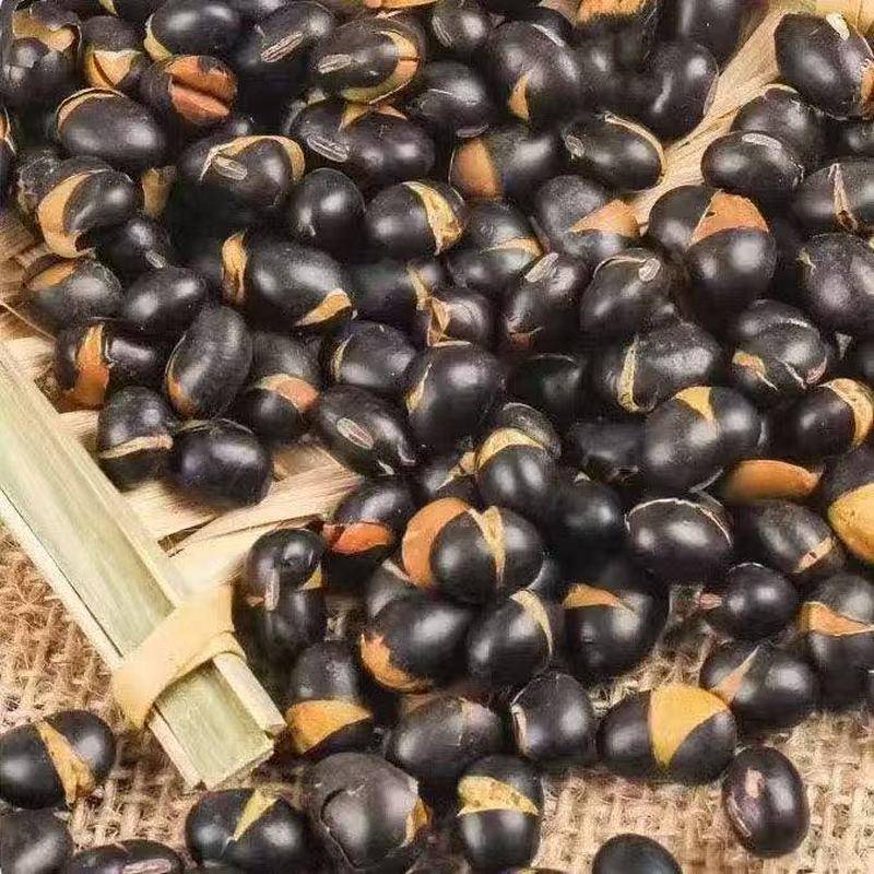 盐焗黑豆炒熟原味黑豆盐焗健康即食独立包装零食咸味香酥炒货坚果