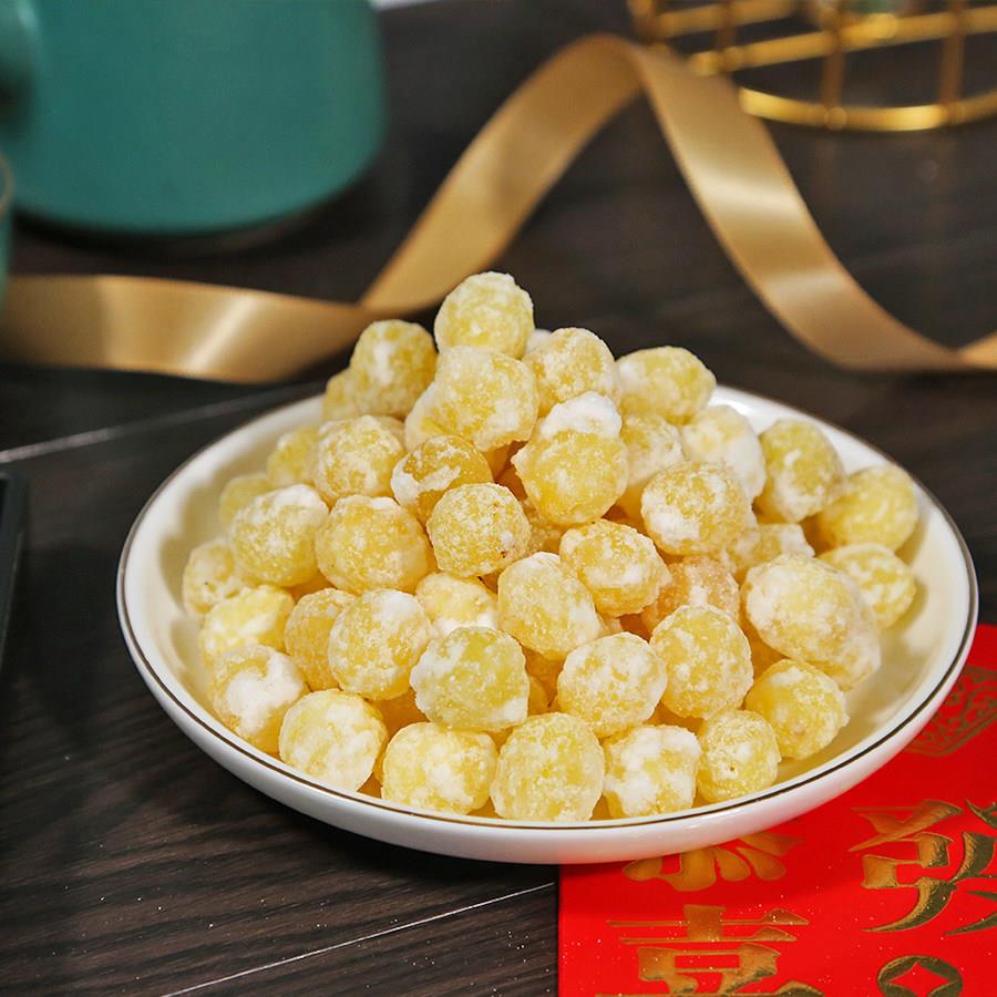 新品广东潮汕冰糖莲子糖莲藕传统结婚过年货喜糖蜜饯茶点即食零食