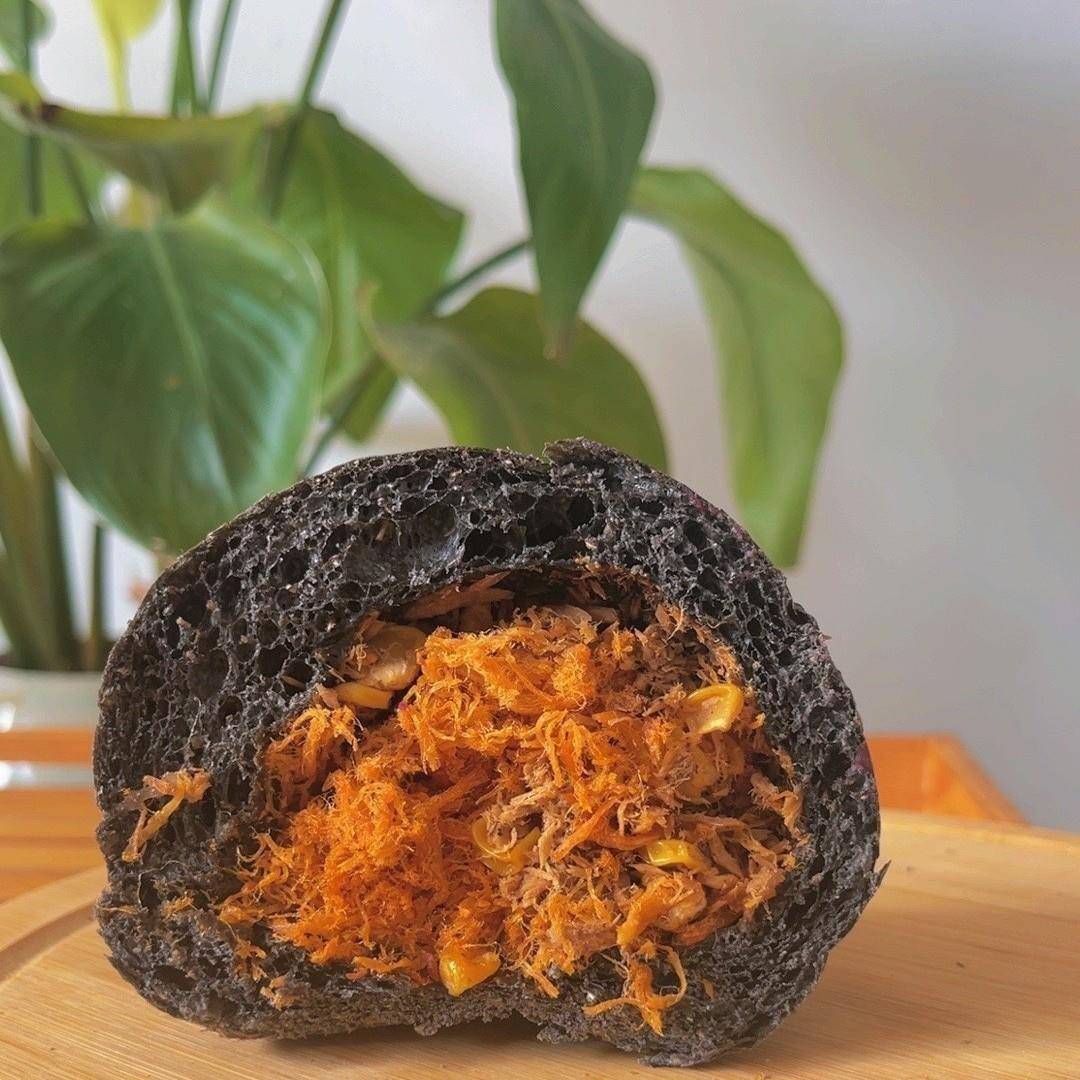 3欣小焙欧包手作烘焙全麦夹心带馅学生早餐奶酪肉松芋泥面包120g