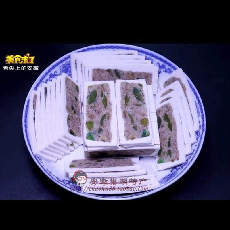 安徽合肥巢湖特产烔炀糕点一品四镶玉带糕手工云片糕方片糕核桃糕