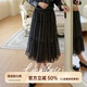 复古波点高腰蛋糕裙A摆半裙CGLJA271016 波点舞曲 COCO BECCI