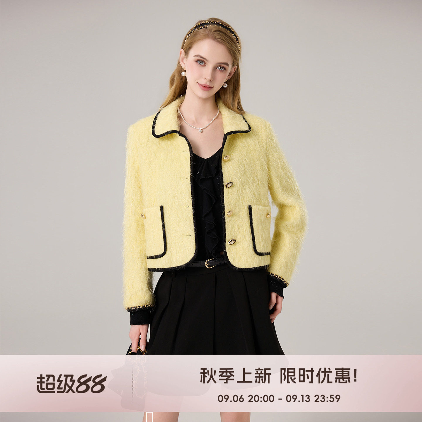 COCOBECCI法式常规款绵羊毛