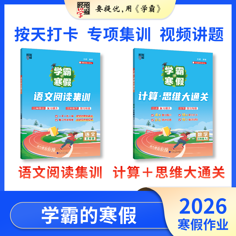 语文阅读集训数学计算思维大通关
