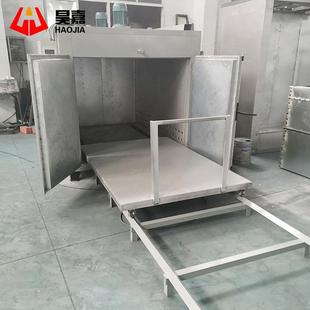 板车齿轮加热箱轴承加热炉金属件热套台车烘箱厂家供应 推入式