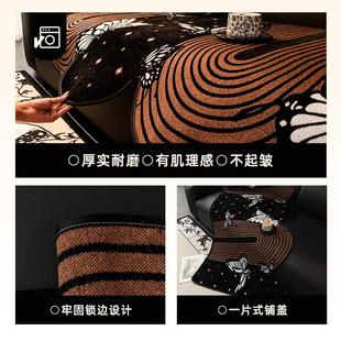 雪尼尔异形沙发垫轻奢高级感防滑耐脏沙发专用坐垫一片式 四季 新款