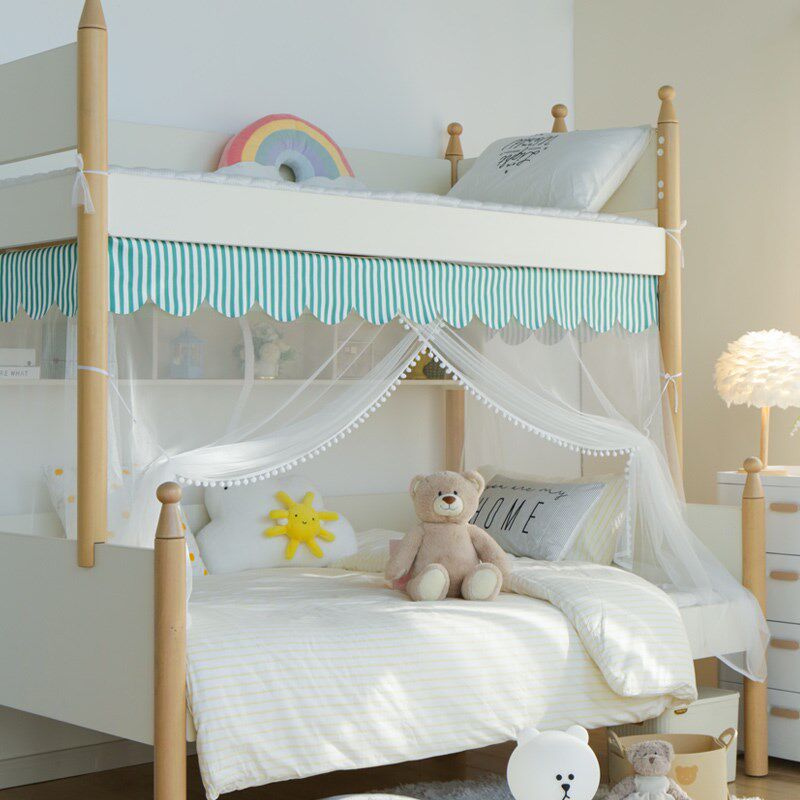 儿童上下床蚊帐女孩 学生宿舍上下铺蚊帐 双层子母床蚊帐男孩下铺,床上用品,蚊帐,淘宝优惠券,粉丝福利购,淘宝优惠卷