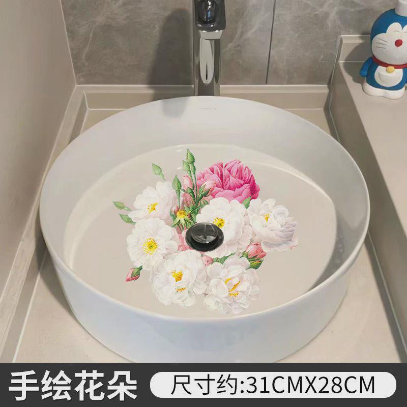 新款洗手台贴纸装饰卫生间厕所瓷砖壁纸墙贴画自粘翻新防水遮丑