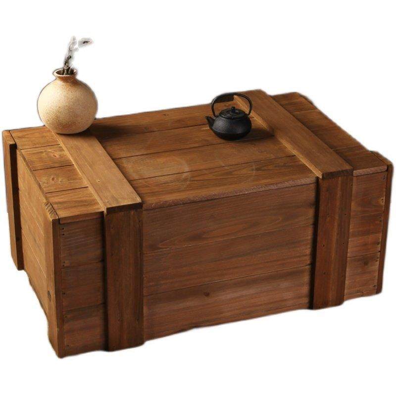 精品复古木箱木盒子大号实木收纳箱储物箱子收纳盒长方形个性定制,收纳整理,收纳箱,淘宝优惠券,粉丝福利购,淘宝优惠卷