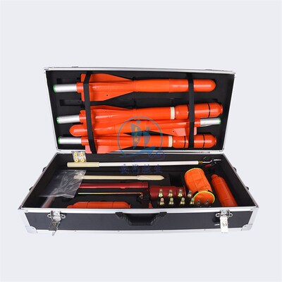 定制便携式抛投器远距离救生抛投器抛射救生绳救生锚钩气动抛绳器