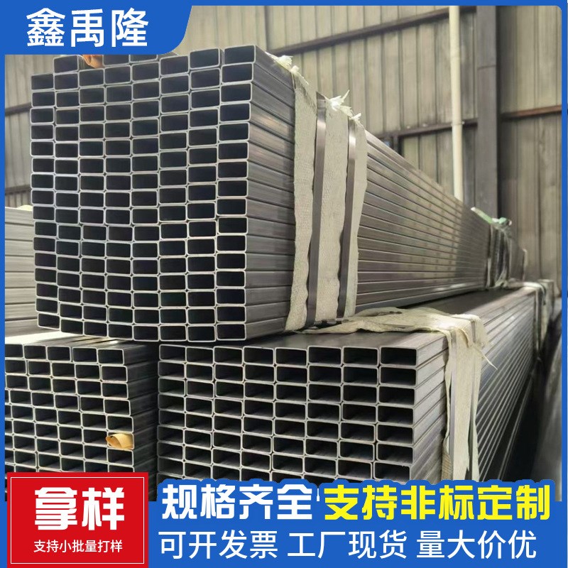 spcc矩形管建筑装饰管q235B焊接矩形管车架管q195薄壁家具矩形管