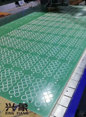 厂家供应fr4水绿色玻纤板0.8mm环氧绝缘板玻璃垫片层压板加工分切