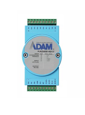 研华温控模块ADAM-4017亚当通讯模块8路模拟量4-20mA输入模块通讯