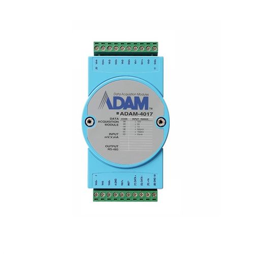 研华温控模块ADAM-4017亚当通讯模块8路模拟量4-20mA输入模块通讯