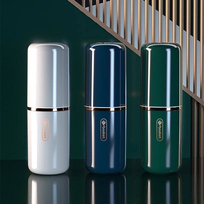 三合一旅行漱口杯刷牙杯牙具牙刷杯简约牙缸套装便携式洗漱牙膏盒