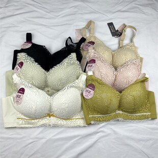 蝶雅怡情2020无侧骨三排扣手掌C杯调整型收副乳柔软B杯中厚不空杯