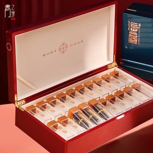 钢琴漆木盒20支豪华装海参包装礼品盒刺参独立分装礼盒空盒子定制