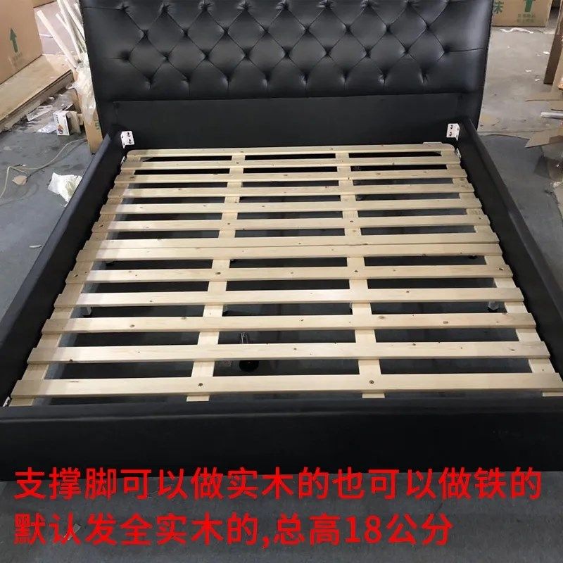 实木床架床板支撑架1.5m1.8m折叠床底承重支撑S可定制床架子排骨