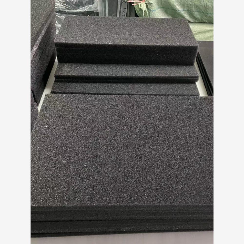 机箱灰尘过滤棉 变频器空压机机柜黑色阻燃海绵 过滤海绵厂