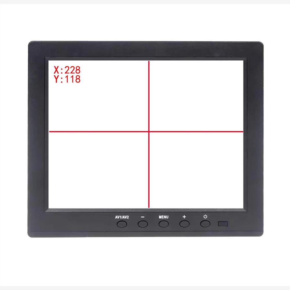 十字线打孔8寸显示器CCD