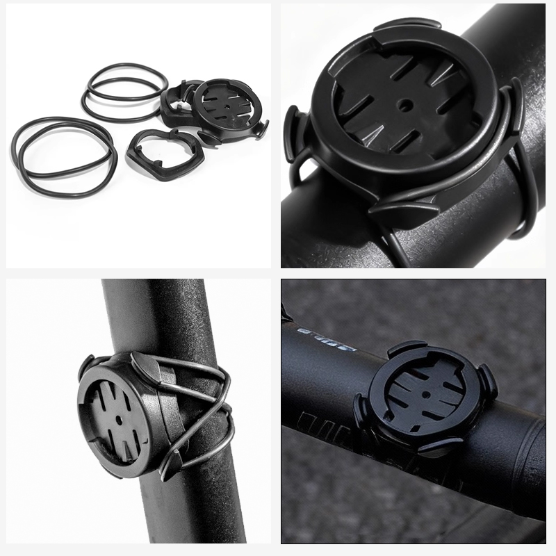 适用IGPS50行者小G黑鸟码表Garmin佳明码表底座支架绑带固定配件