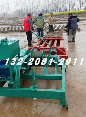 牧原预制梁成型机 养猪场水泥柱成型机 内振拉模机 厂家