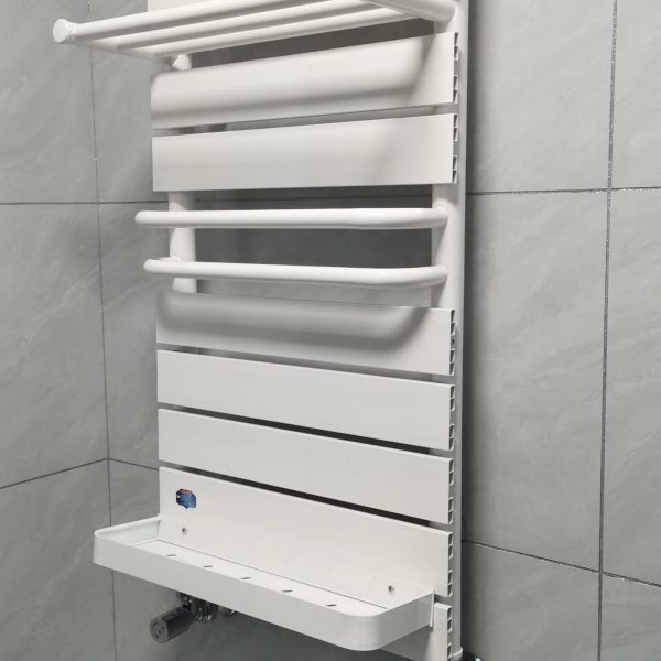 卫生间暖气片小背篓家用水暖壁挂式集中供暖卫浴散热器毛巾置物架