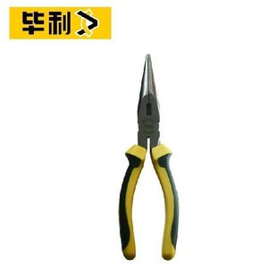 尖咀毕五金工具 防滑针6寸 手柄工具尖头钳子尖嘴钳嘴利钳子钳
