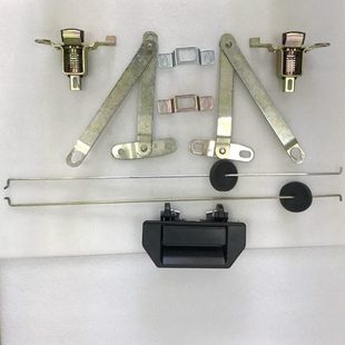 后挡板锁 后货厢锁机构 尾门锁 郑州皮卡D22货箱锁 东风锐骐P27