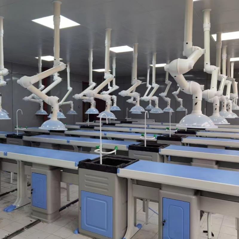 学校铝塑理化生化学实验桌科学生物教室操作演示台物理人字实验桌