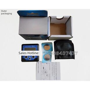 天目三键式磁力数显倾斜仪方形数显水平仪180°电子角度尺