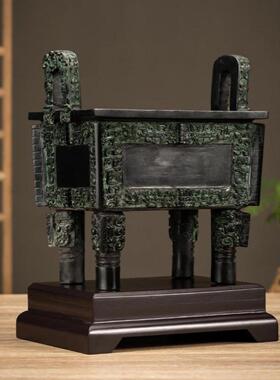 司母戊鼎彷古青铜摆件开业送礼纯手工纯铜工艺品高档后母戊鼎收藏