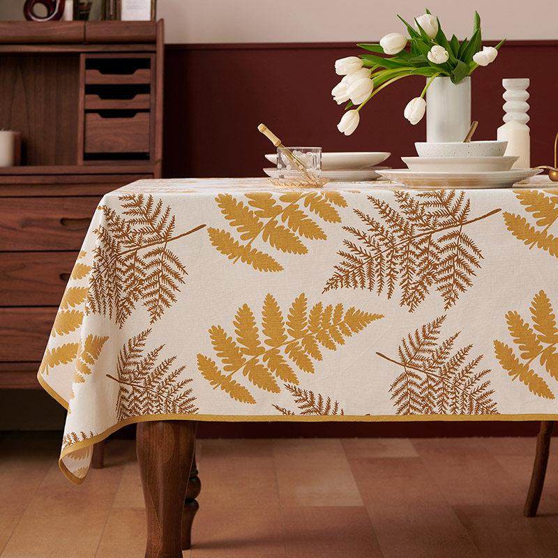 阳春小镇桌布现代简约餐桌布艺餐厅电视柜茶几盖布长方形台布,居家布艺,桌布,淘宝优惠券,粉丝福利购,淘宝优惠卷