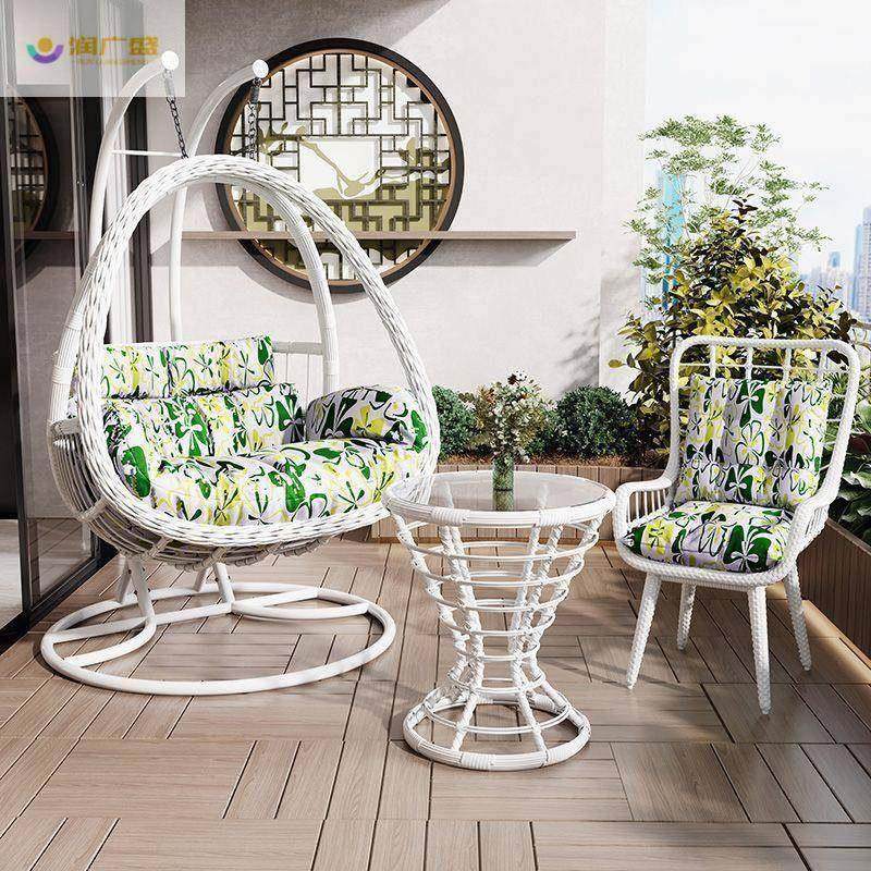 家用阳台吊椅网红吊篮庭院室内秋千吊床网红鸟巢椅子户外摇篮椅子