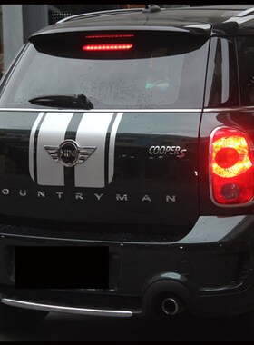 适用于迷你MINICOUNTRYMAN车贴纸14款乡下人车身贴 R60引擎盖拉花