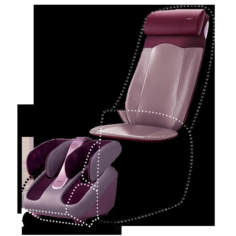 OSIM傲胜DIY按摩器颈椎腰部背部按摩椅全身家用腿部足疗机按摩垫