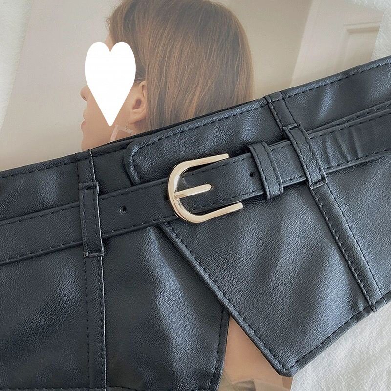 宽腰封腰带女士2025新皮带高腰带/皮带/腰链