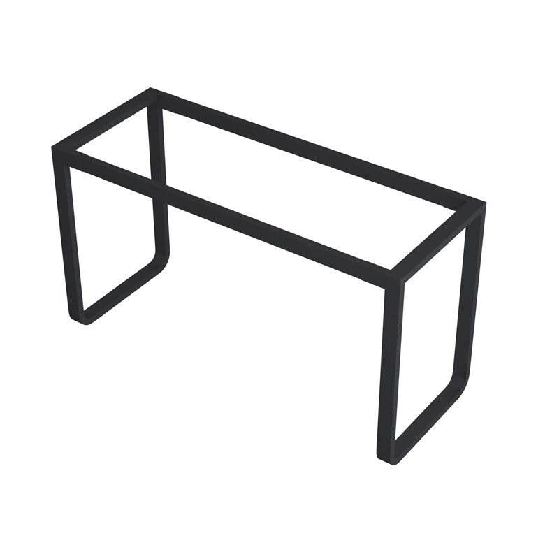 定制桌腿支架铁艺办公电脑会议书桌支撑脚茶台大理石岩板餐桌架子