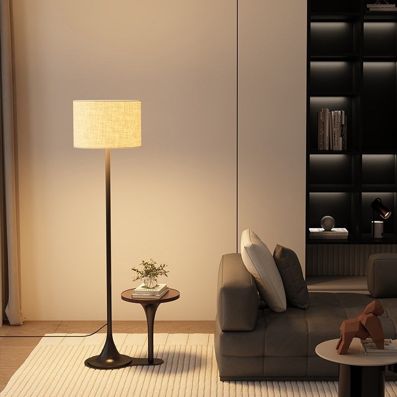 艺术感落地灯客厅2025新款沙发旁边高级感时尚大气卧室氛围边几灯