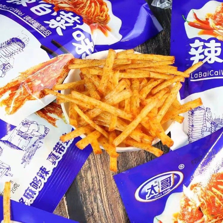 太哥辣白菜味辣条20克8090童年怀旧零食解馋校园小吃麻辣面筋辣棒,零食/坚果/特产,面筋制品,淘宝优惠券,粉丝福利购,淘宝优惠卷
