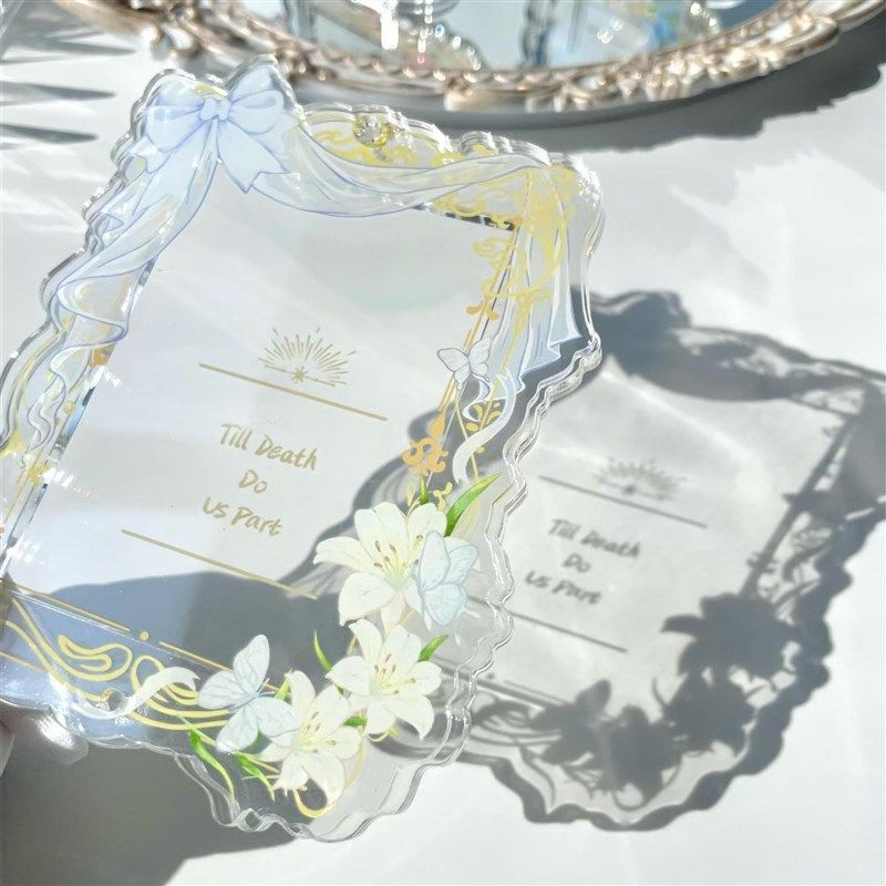 唯爱不渝亚克力谷美展示架高颜值拍立得小卡收纳展示相框卡框立牌,模玩/动漫/周边/娃圈三坑/桌游,谷美,淘宝优惠券,粉丝福利购,淘宝优惠卷