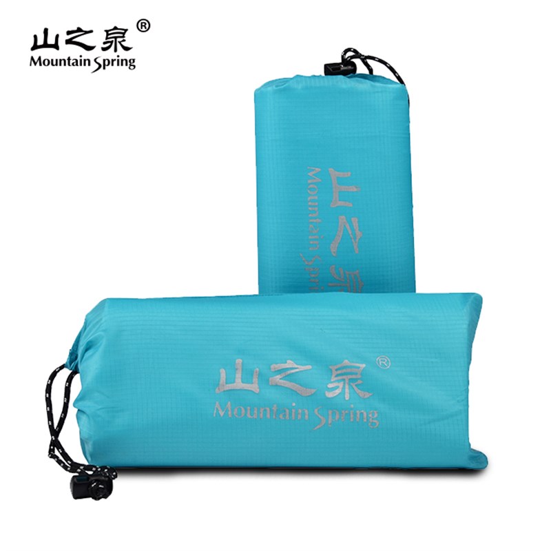 山之泉超轻超薄帐篷地席PE铝箔防潮垫 2-3人救生毯睡垫露营野餐垫