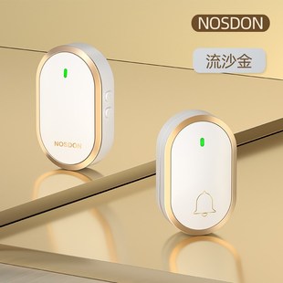 自发电无线门铃家用不用电池防水超远距离老人智能呼叫器门玲新款
