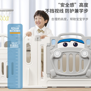 婴儿围栏单面一面地上三面儿童游戏室内家用安全防护栏宝宝学步栏