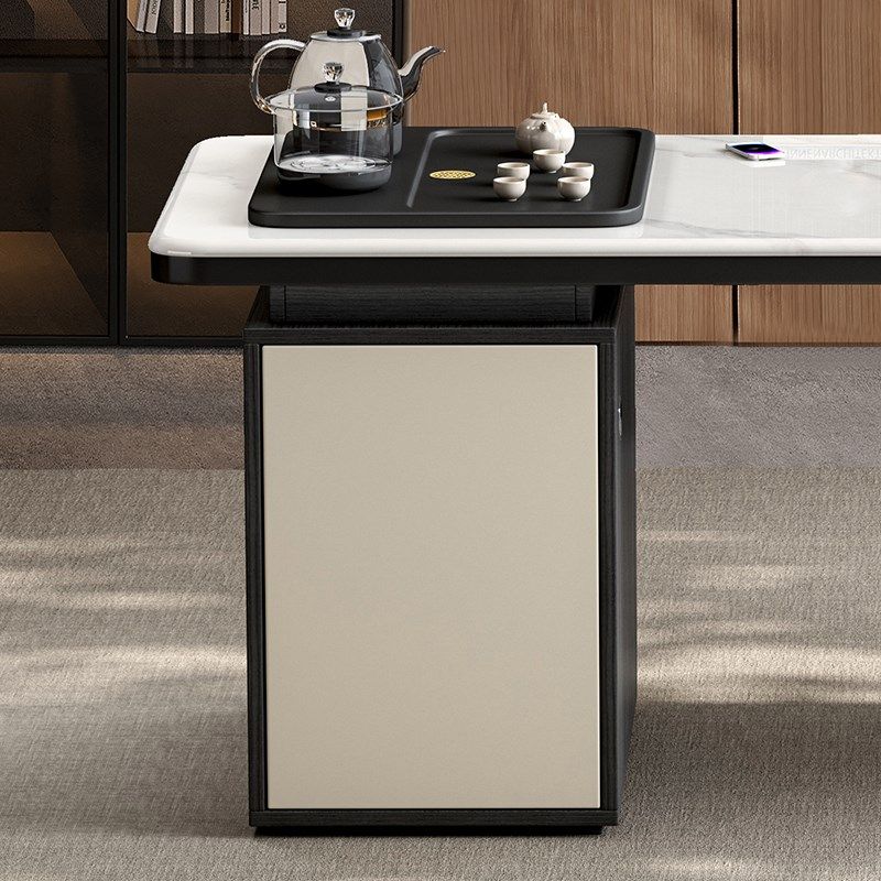 简约家用客厅实木微晶石岩板茶桌新款小户型阳台泡茶一体茶台组合,住宅家具,家用茶台/茶桌,淘宝优惠券,粉丝福利购,淘宝优惠卷