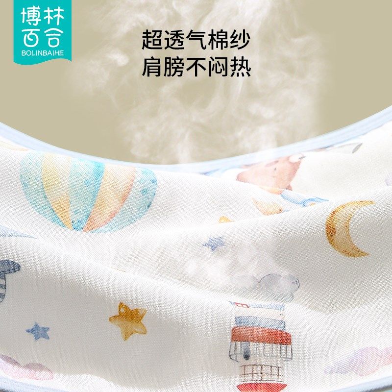新生婴儿云片枕竹棉纱布枕头0-1岁宝宝平枕吸汗透气防吐奶巾a类